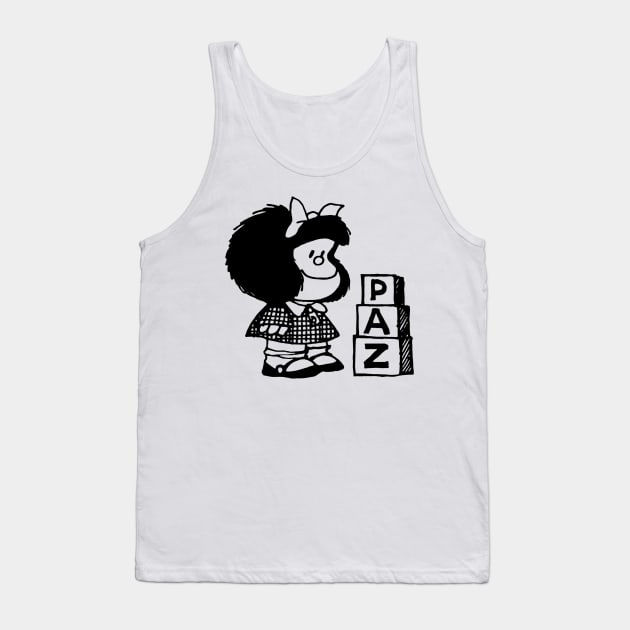 Paz (v2) Tank Top by Gemini Chronicles